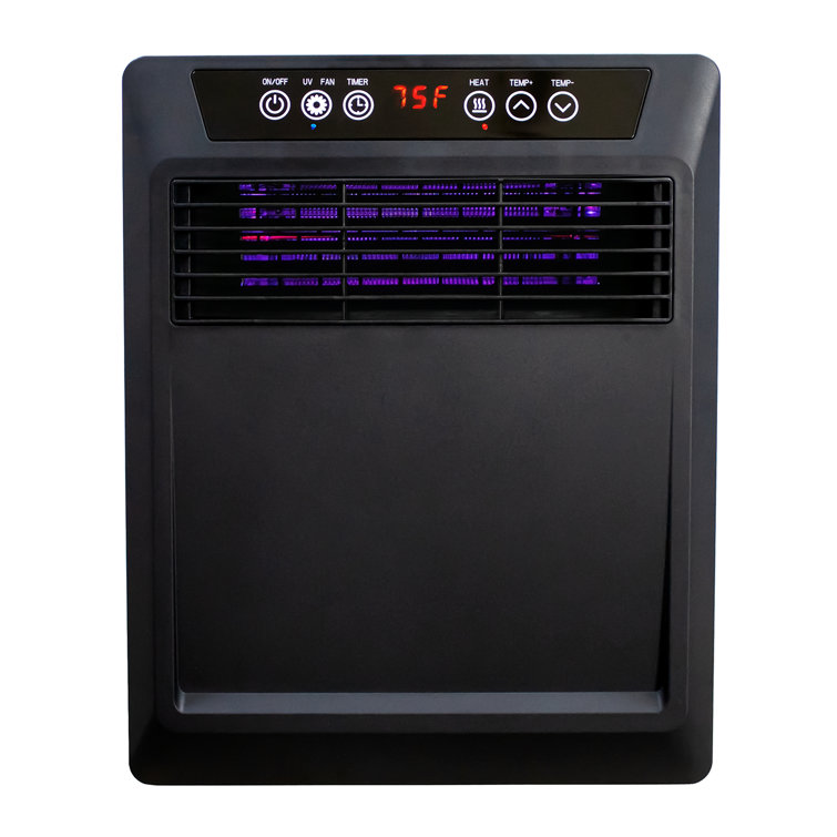 Hearth Home Dynamics 1500 Watt 5000 BTU Electric Cabinet Space Heater with Adjustable Thermostat Remote Included and with Digital Display